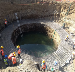 Inlet Shaft at Mendhwan Tunnel